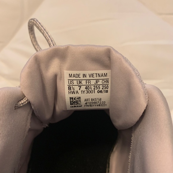 Adidas Cloudfoam QT Racer sneakers, size 8 1/2 - Picture 4 of 6